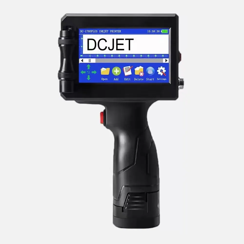 Handheld inkjet printer