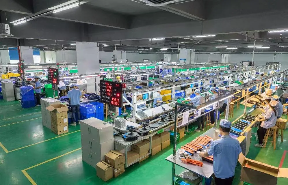 Factory production floor
